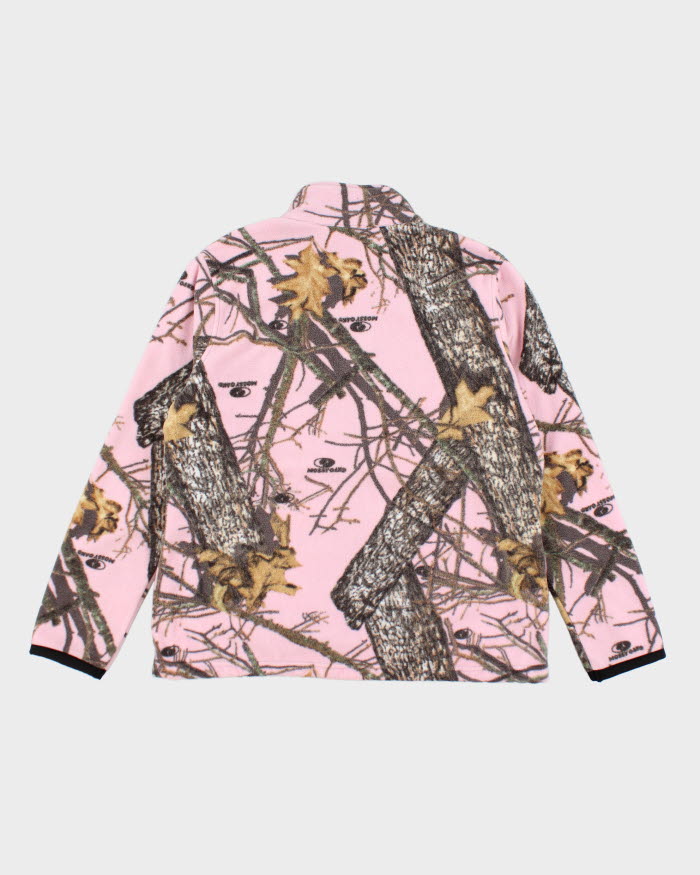 Kings River Pink Camouflage Fleece - L