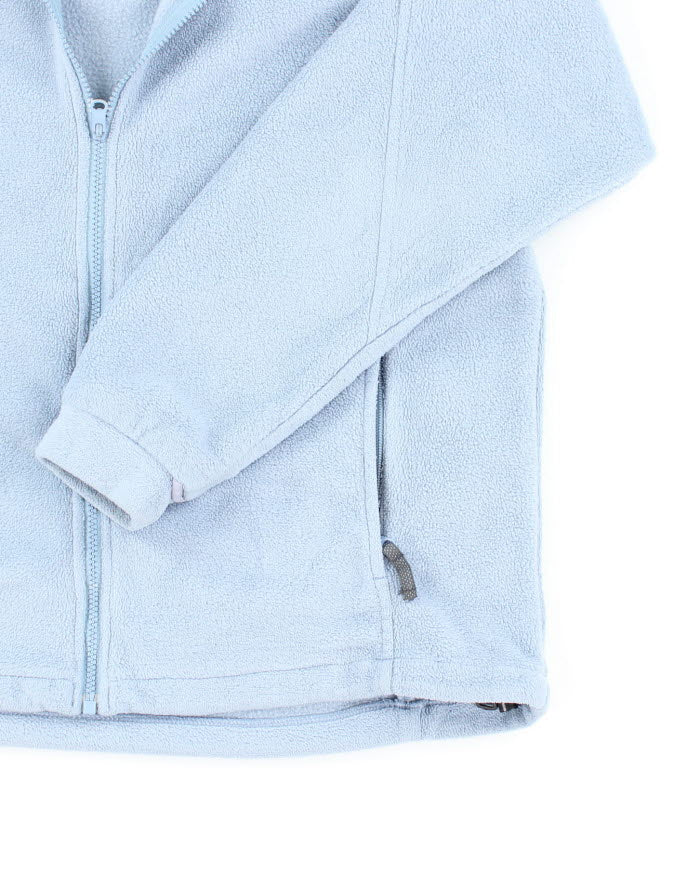 Columbia Light Blue Full-zip Fleece - L
