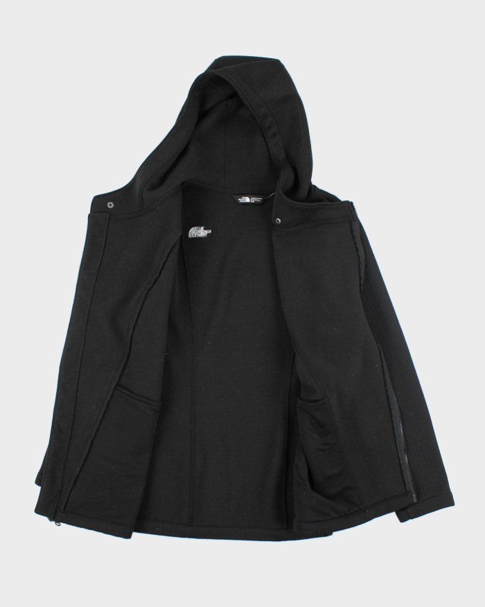 The North Face Black Hooded Fleece - M
