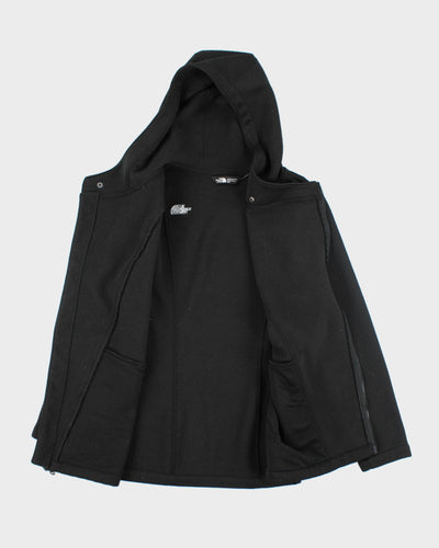 The North Face Black Hooded Fleece - M