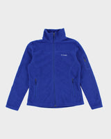 Columbia Blue Full-zip Fleece - M