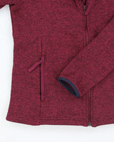 Columbia Purple Zip-up Fleece - XS