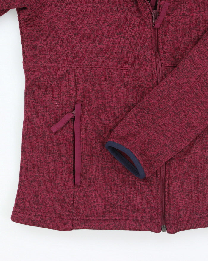Columbia Purple Zip-up Fleece - XS