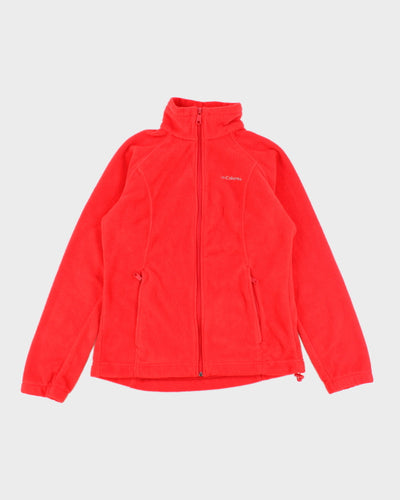 Columbia Red Full-Zip Fleece - S