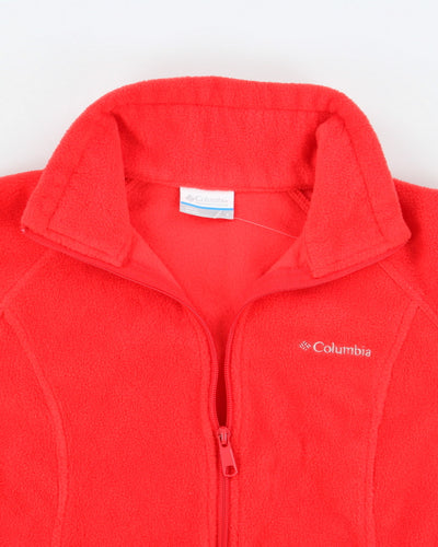 Columbia Red Full-Zip Fleece - S