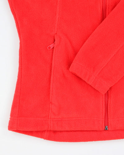 Columbia Red Full-Zip Fleece - S