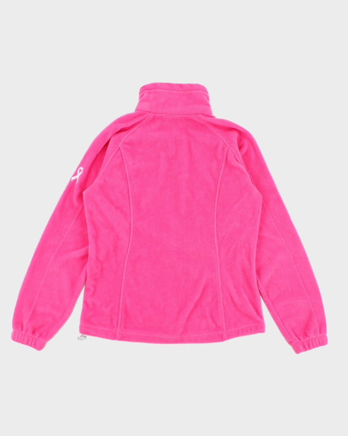 Columbia Pink Full-Zip Fleece - S