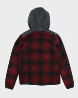 Vintage Women's Columbia Hooded Zip Up Fleece - S