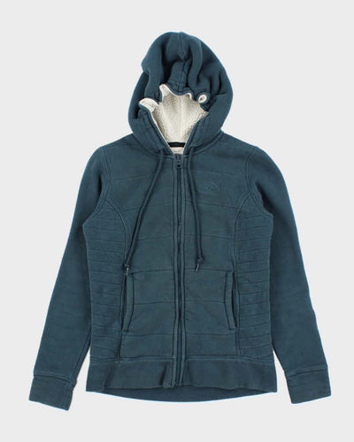 Vintage 2000's Women's The North Face Full Zip Hooded Fleece - XS