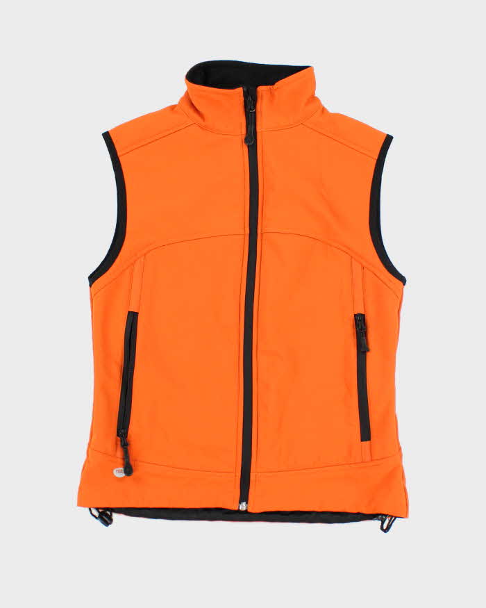 Stormtech Orange Sleeveless Fleece - XS