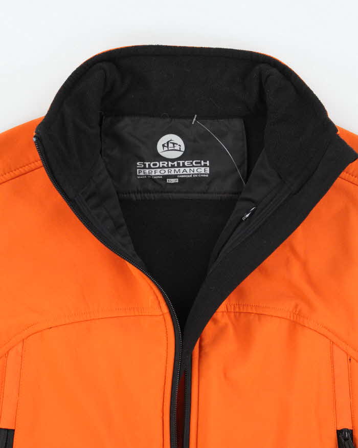 Stormtech Orange Sleeveless Fleece - XS