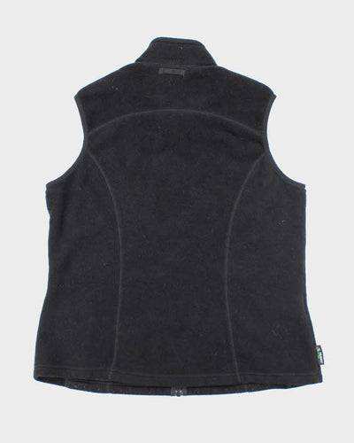 Eddie Bauer Black Sleeveless Fleece - XL
