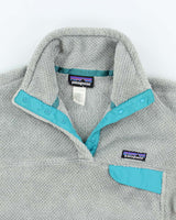 Patagonia Grey Quarter-Button Fleece - S