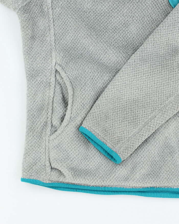 Patagonia Grey Quarter-Button Fleece - S