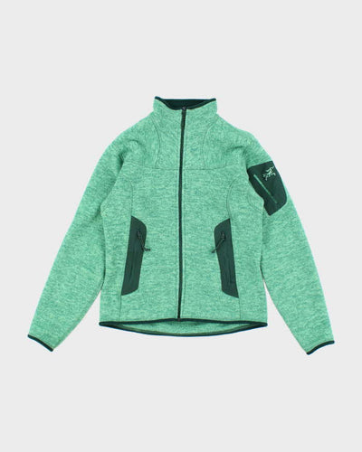 Arc'teryx Green Full-Zip Fleece - S