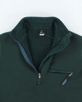 Patagonia Green Full-Zip Fleece - M