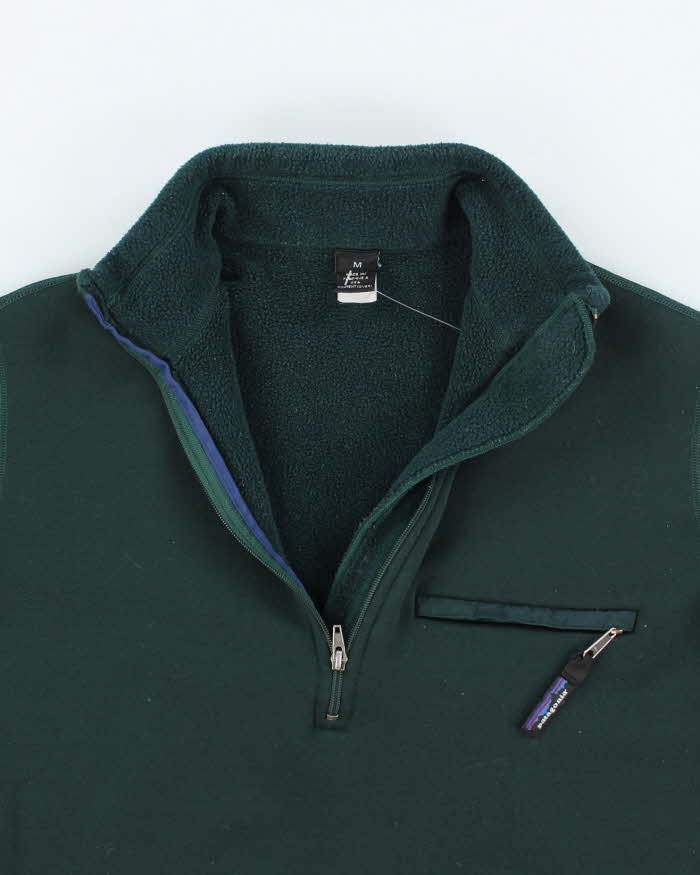 Patagonia Green Full-Zip Fleece - M