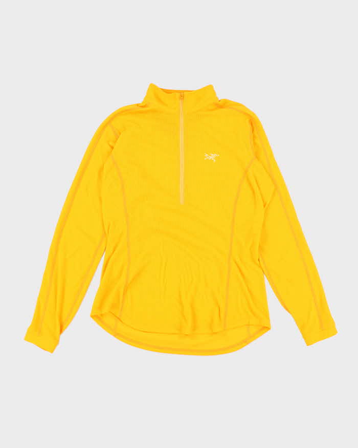 Vintage Women's Arc'teryx Quarter Zip Lightweight Fleece - L
