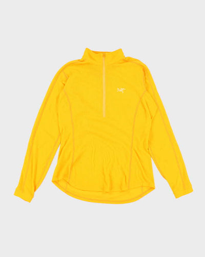Vintage Women's Arc'teryx Quarter Zip Lightweight Fleece - L
