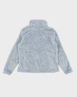 Columbia Blue Teddy Bear Full-Zip Fleece - L