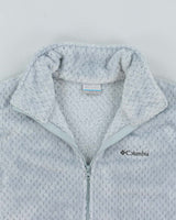 Columbia Blue Teddy Bear Full-Zip Fleece - L