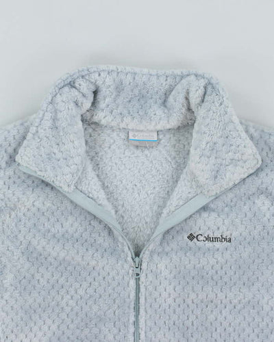 Columbia Blue Teddy Bear Full-Zip Fleece - L