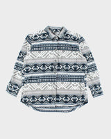 Eddie Bauer Full Button-UP Fleece - L