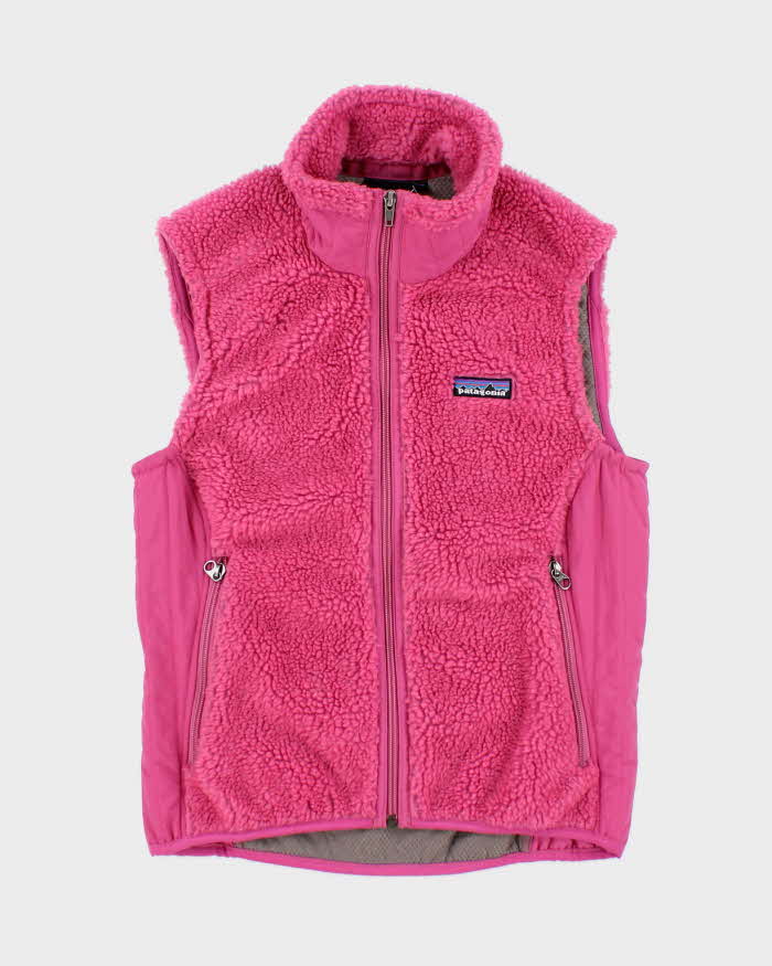Patagonia Pink Sleeveless Fleece - S