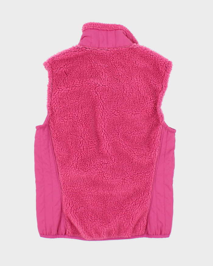 Patagonia Pink Sleeveless Fleece - S