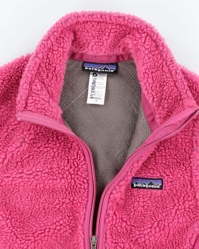 Patagonia Pink Sleeveless Fleece - S