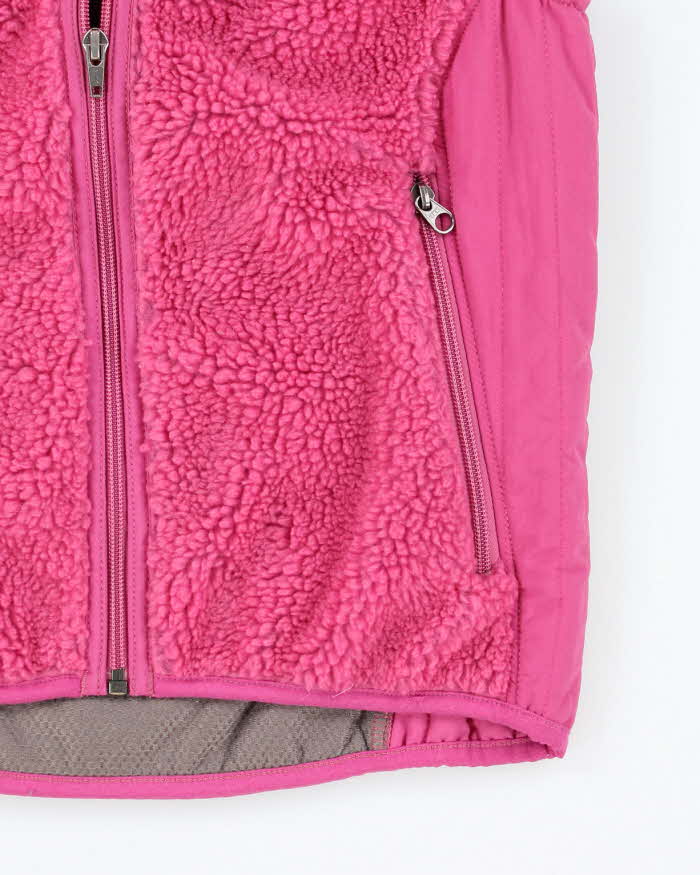 Patagonia Pink Sleeveless Fleece - S