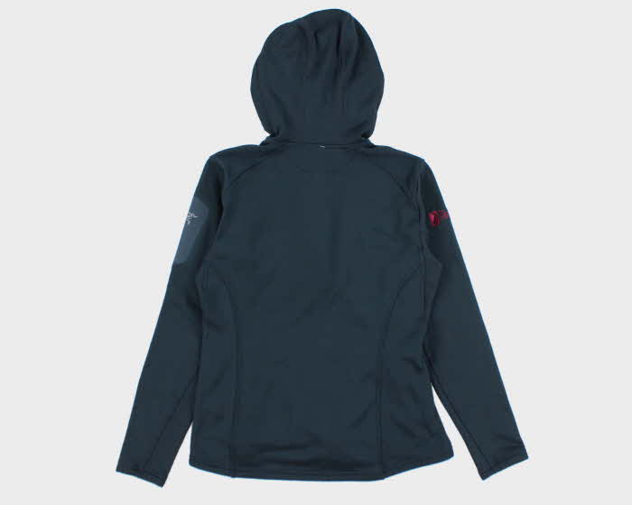 Arc'teryx Navy Full Zip Hooded Fleece - M