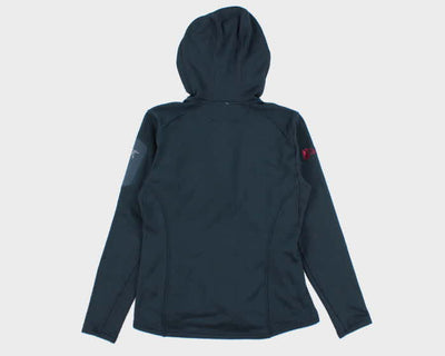 Arc'teryx Navy Full Zip Hooded Fleece - M