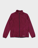 Vintage Eddie Bauer Purple Full-Zip Fleece - M