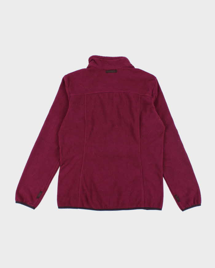 Vintage Eddie Bauer Purple Full-Zip Fleece - M