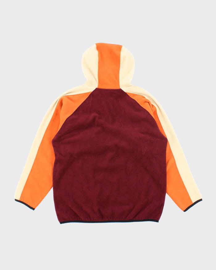Vintage 90s Think Pink Quarter-Zip Fleece - L