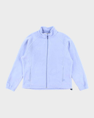 Columbia Purple Zip-Up Fleece - XL