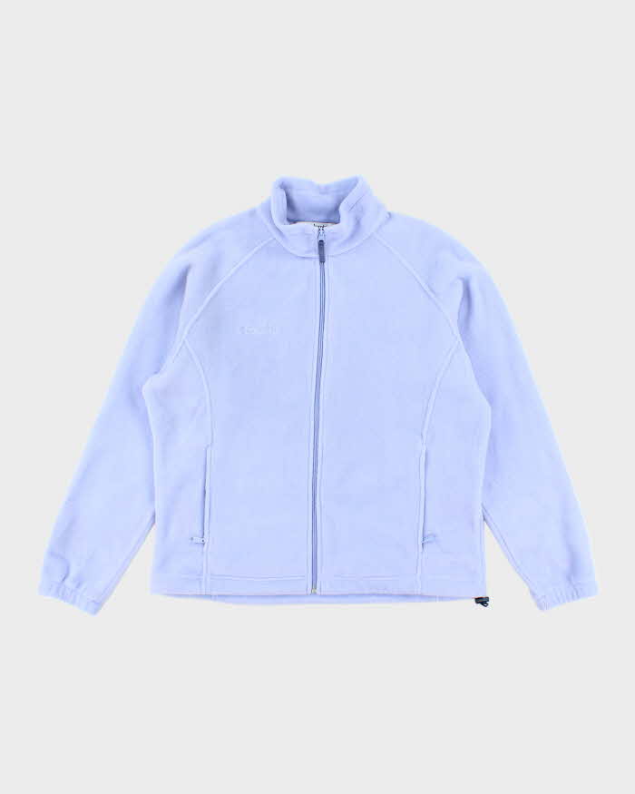 Columbia Purple Zip-Up Fleece - XL