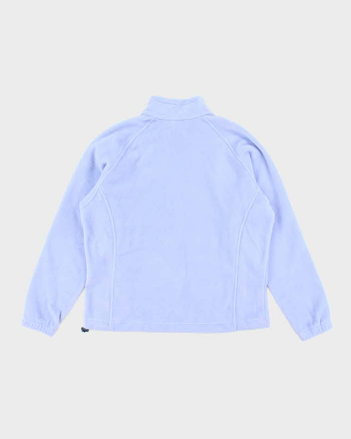 Columbia Purple Zip-Up Fleece - XL