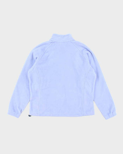 Columbia Purple Zip-Up Fleece - XL