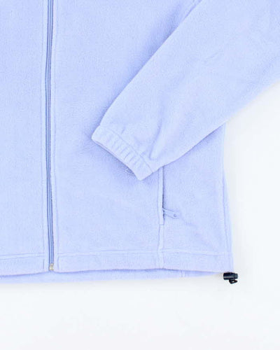 Columbia Purple Zip-Up Fleece - XL