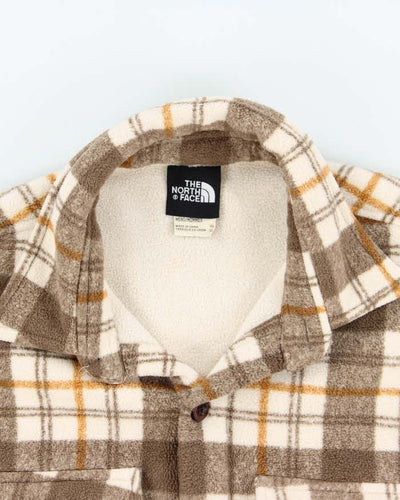 Vintage The North Face Button-up Fleece Shirt - L