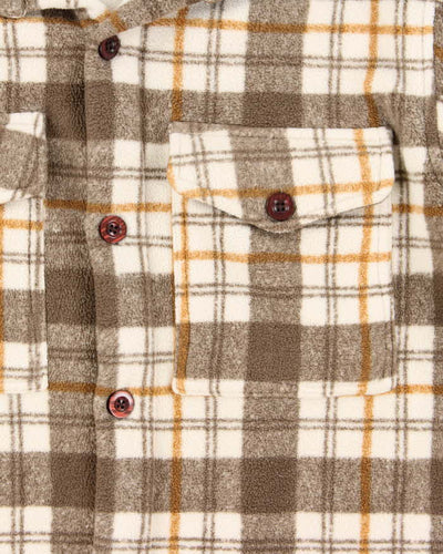 Vintage The North Face Button-up Fleece Shirt - L
