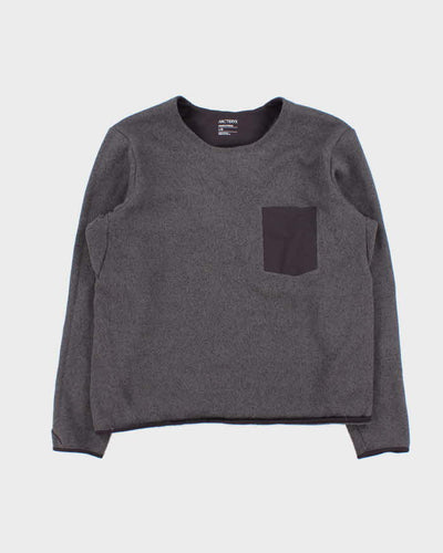 Arc'teryx Covert Women's Purple Fleece Lined Crewneck Sweatshirt - L