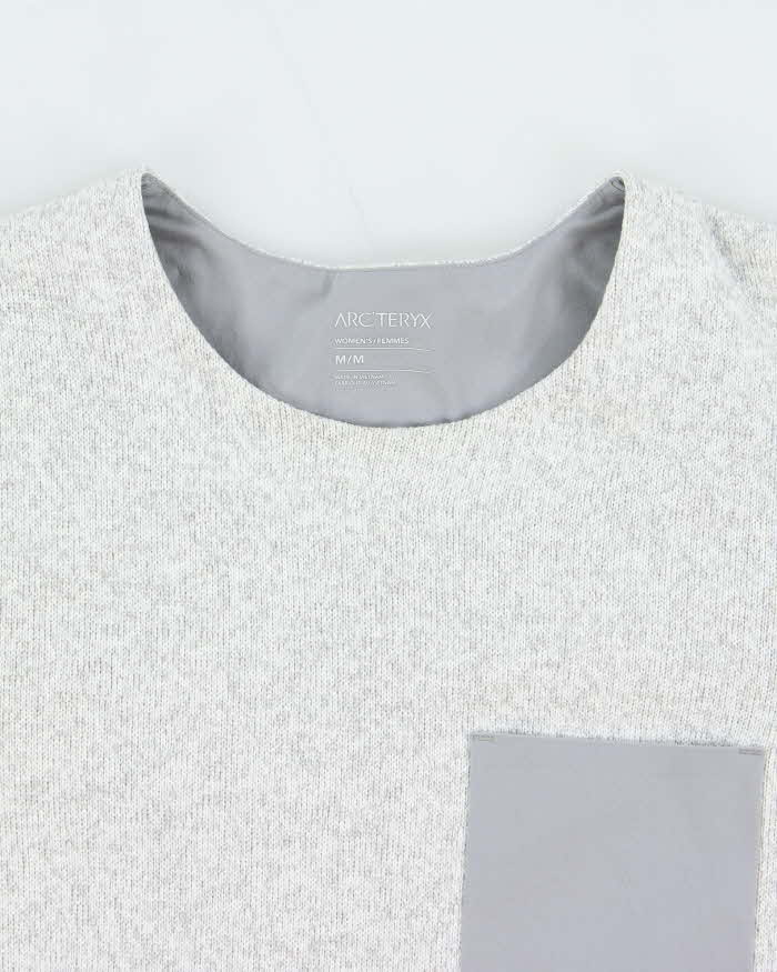 Arc'teryx Covert Women's Mole Grey Crewneck Fleece Sweatshirt - M