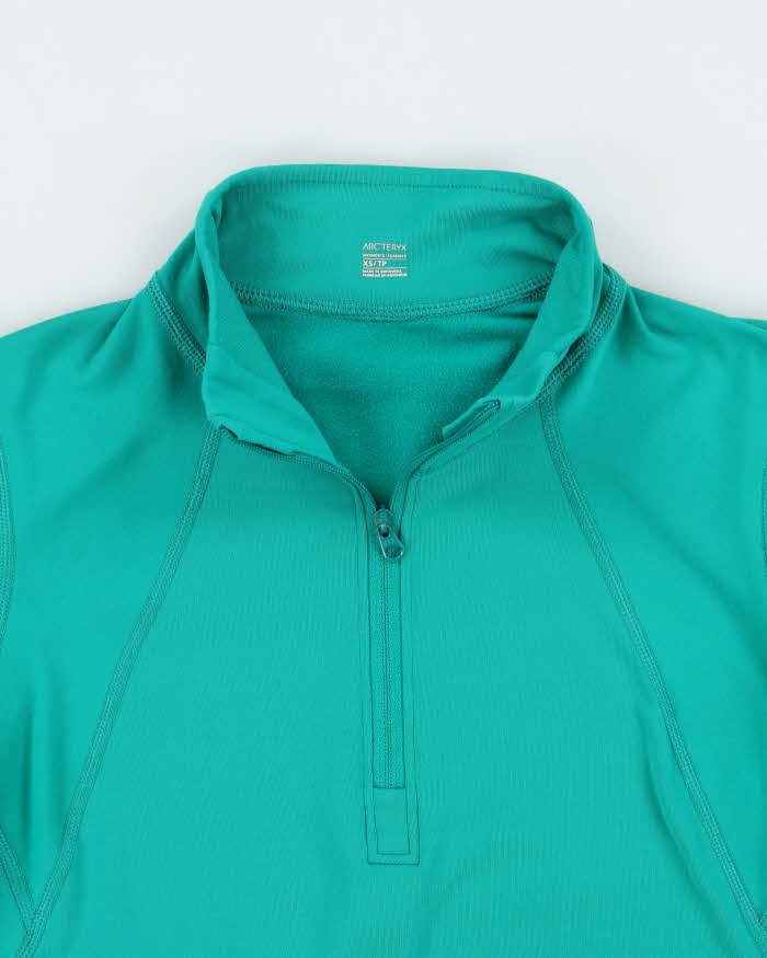 Vintage Women's Arc'teryx Rho LT Quarter-Zip Thermal Pullover - XS