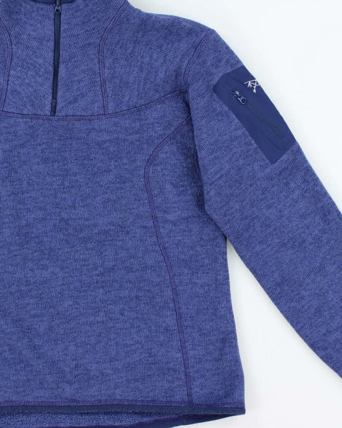 Vintage Women's Arc'teryx Covert Quarter-Zip Fleece - M