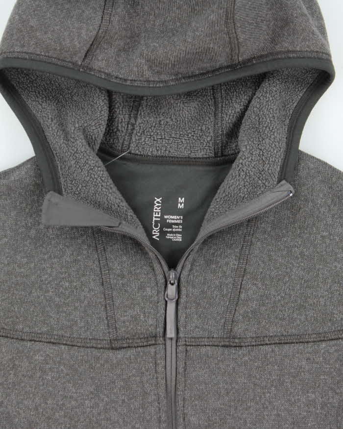 Vintage Women's Arc'teryx Covert Full Zip Hooded Fleece - M
