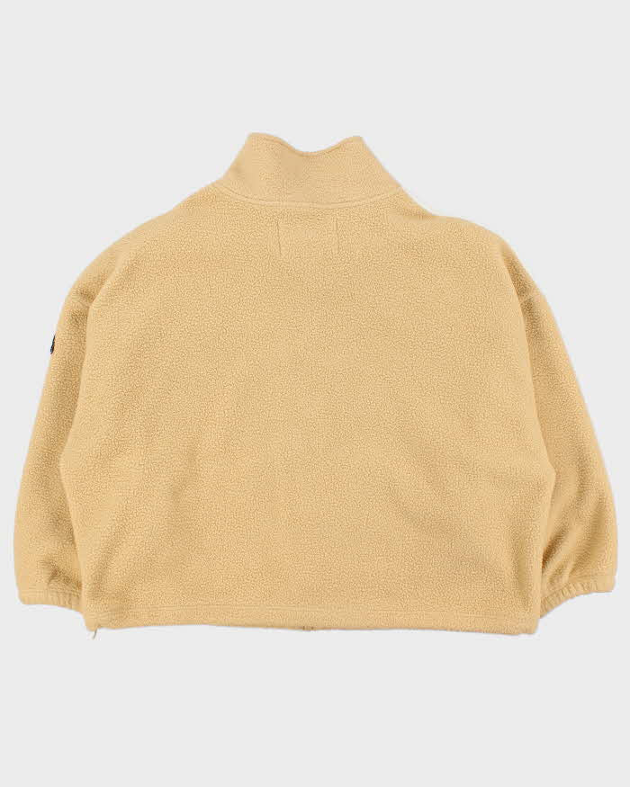 Hudson's Bay Company HB Stripes Women's Oversized Boxy Teddy Full-Zip Fleece - XL