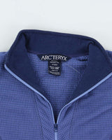 Vintage 00s Women's Arc'teryx Polartec Grid Half-Zip Fleece - M